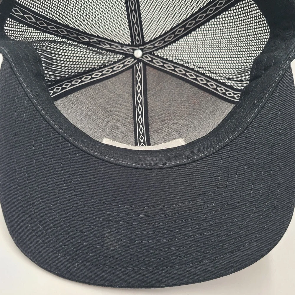 Hooey Hat Snapback Trucker‎ Mesh Black Blue Red Geometric Aztec Pattern Western - Picture 12 of 14